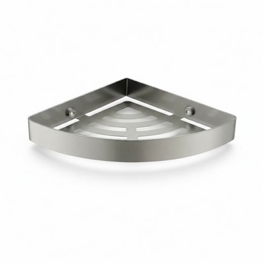 Silverline 311 | Stainless-Steel Triangular Shower Basket