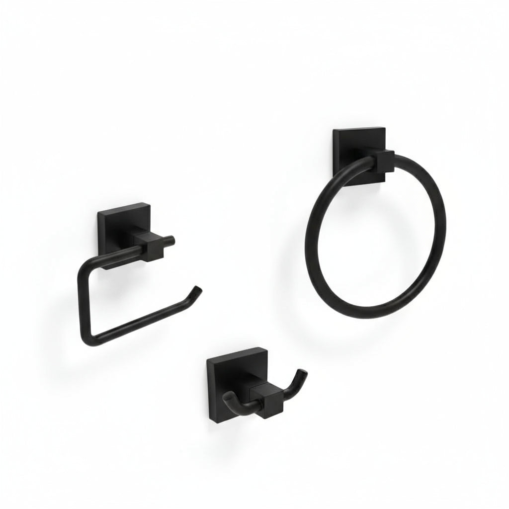 Homefit Linear Collection | Stainless Steel 304 Bathroom Accessories in Matte Black
