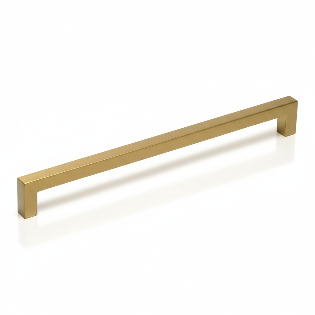 Silverline A2060 | 3/8 in. x 3/8 in. Solid Contemporary Modern Square Bar Pulls | Various Sizes & Finishes
