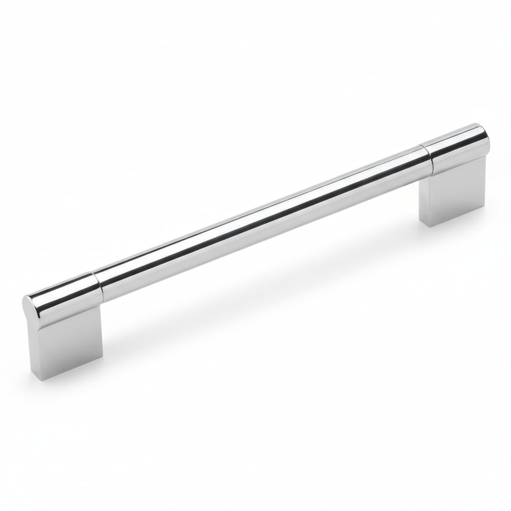 Silverline A5008B | Centers 6-5/16 in. Contemporary Bar Pulls in Polished Chrome