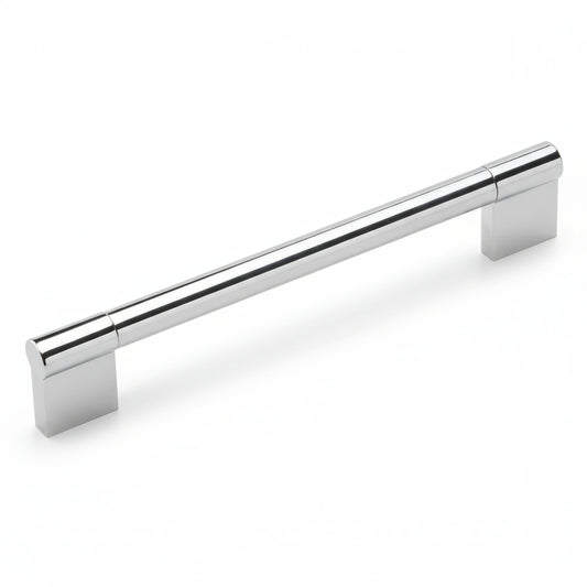 Silverline A5008B | Centers 6-5/16 in. Contemporary Bar Pulls in Polished Chrome