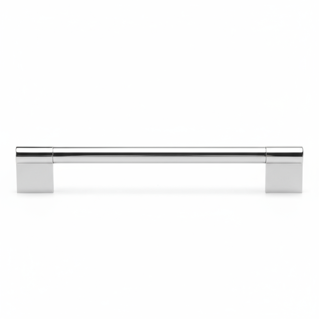 Silverline A5008B | Centers 6-5/16 in. Contemporary Bar Pulls in Polished Chrome