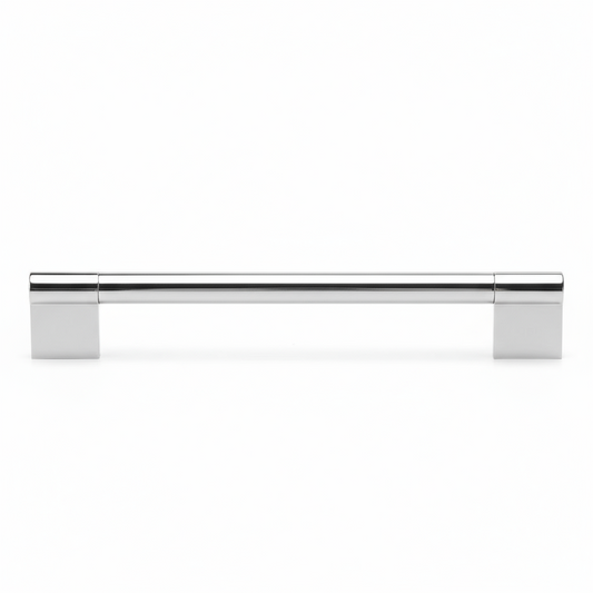 Silverline A5008B | Centers 6-5/16 in. Contemporary Bar Pulls in Polished Chrome