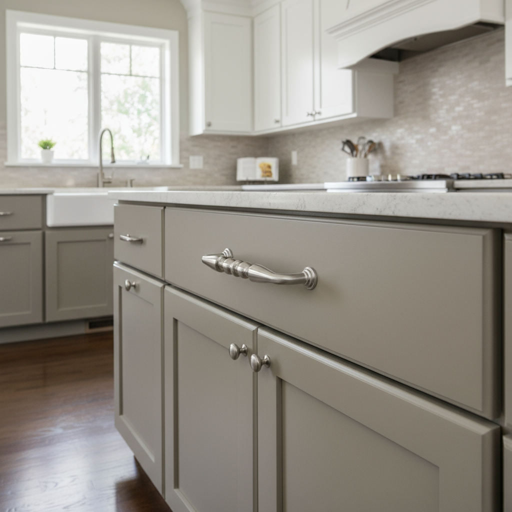 Silverline AP1212 | 3-3/4" Centers Furniture Arch Pulls in Satin Nickel