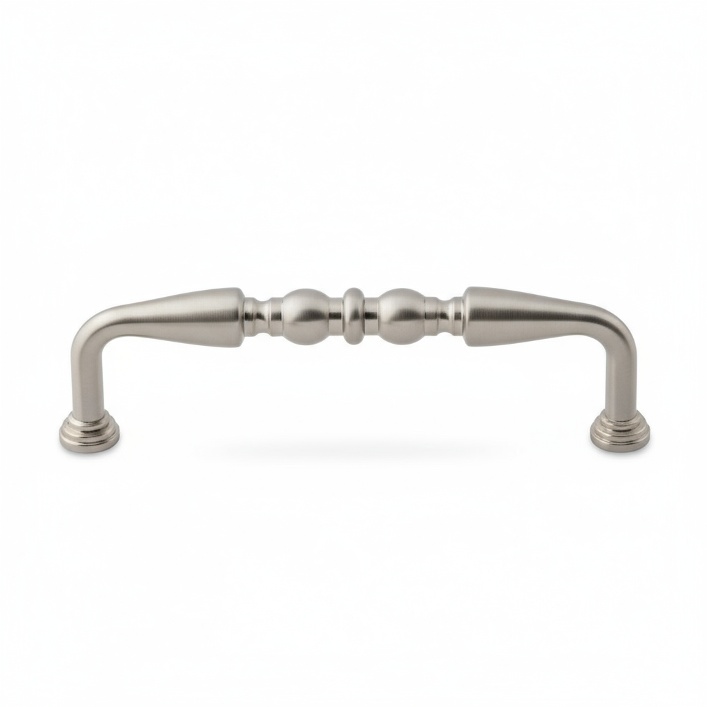 Silverline AP1212 | 3-3/4" Centers Furniture Arch Pulls in Satin Nickel