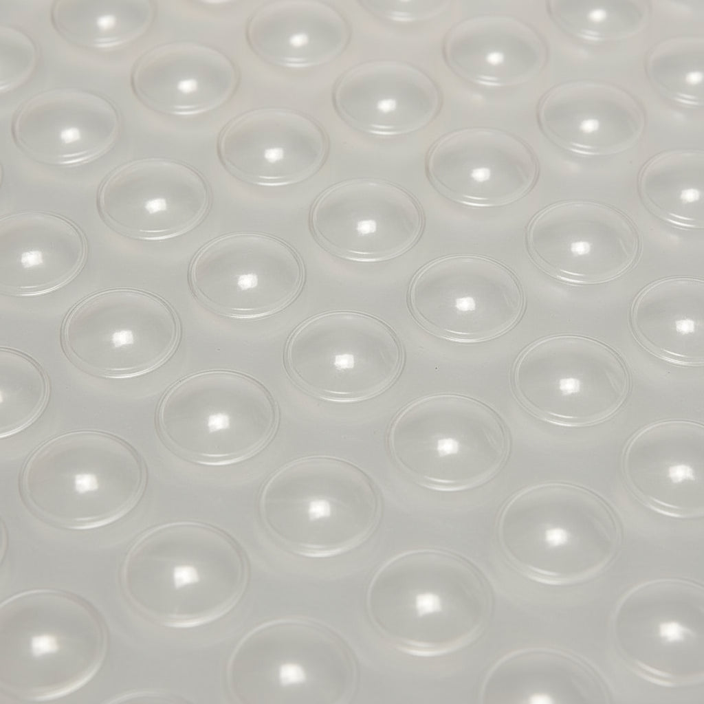 Silverline BP1015 | Diameter 7/16 in. Clear Adhesive Cabinet Door Bumpers (Bundle Options)