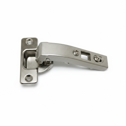 Silverline CNCH90 | 90° Opening Self-Close Clip-On Corner Concealed Hinge for Frameless Cabinets (Set of 2)