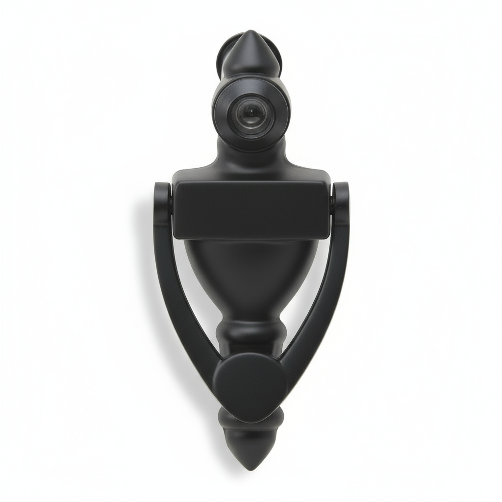 Silverline DKV02 | 4 in. Door Knocker with Viewer