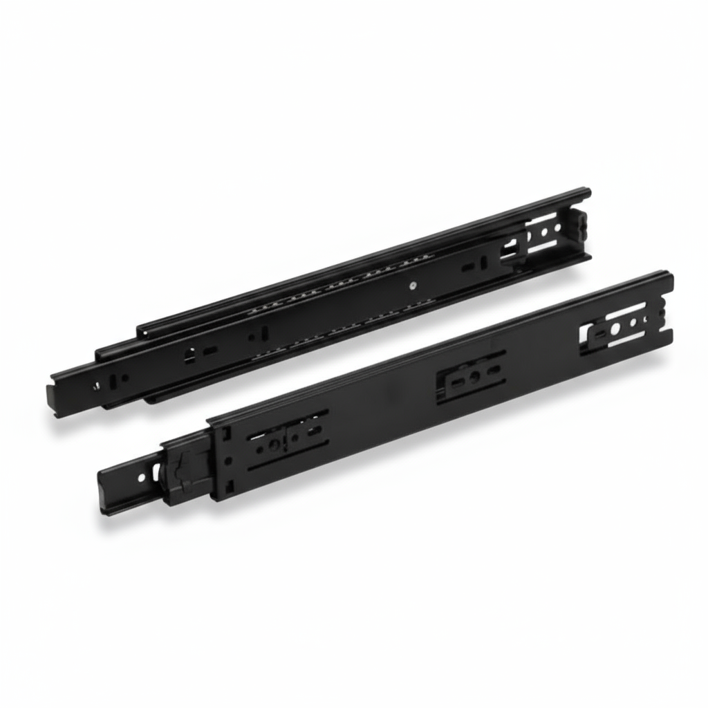 Silverline FBS43/45A/45 Series | Self-Close Full Extension Side Mount Ball Bearing Drawer Slide (10 Pairs)