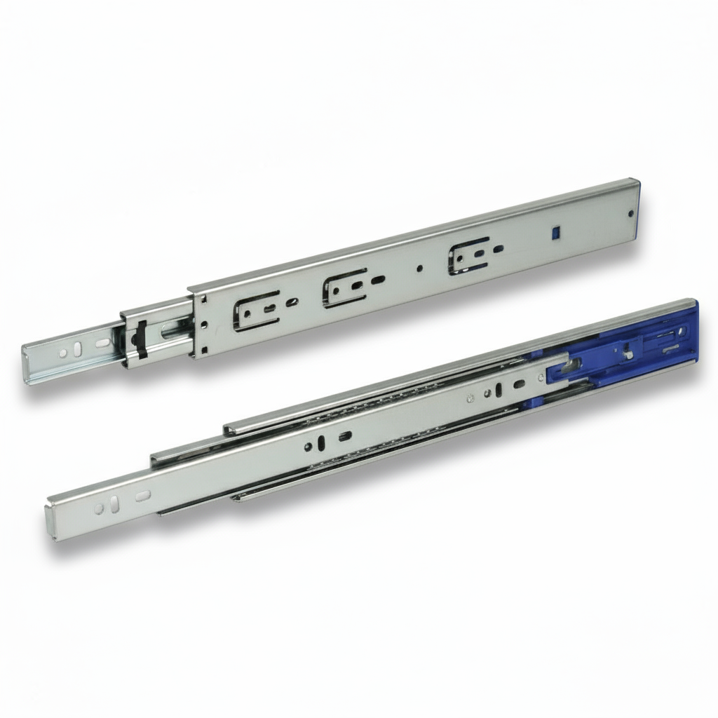 Silverline FSBS45A/45 Series | Soft-Close Full Extension Side Mount Ball Bearing Drawer Slide (10 Pairs)