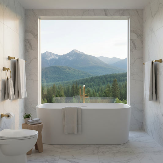 BuildIt Goldiva Collection | Stainless Steel 304 Bathroom Accessories | Brushed Gold Bronze