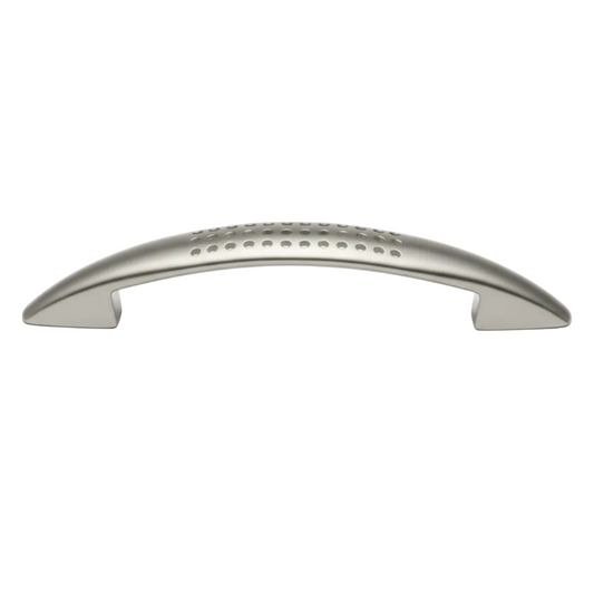 Silverline H2002 | Centers 3-3/4 in. Sleek Contemporary Arch Pull in Satin Chrome
