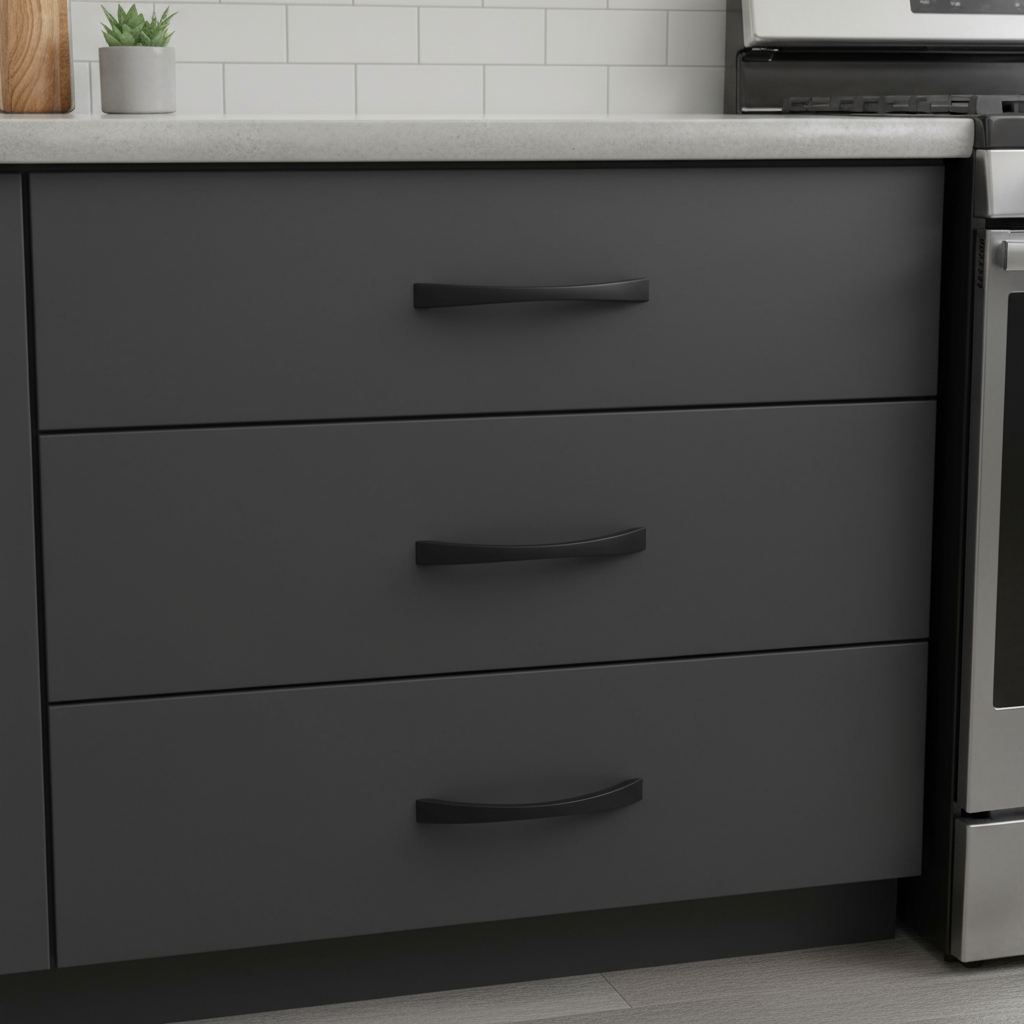 Silverline H2045 | Centers 6-5/16 in. Ultra-Minimal Arch Pulls | Various Finishes