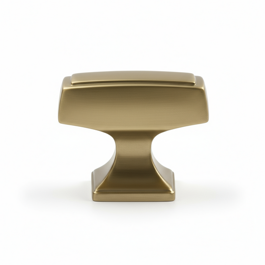 Silverline K2044 | 1-7/16 in. Contemporary Elegant Cabinet Knob in Champagne Bronze