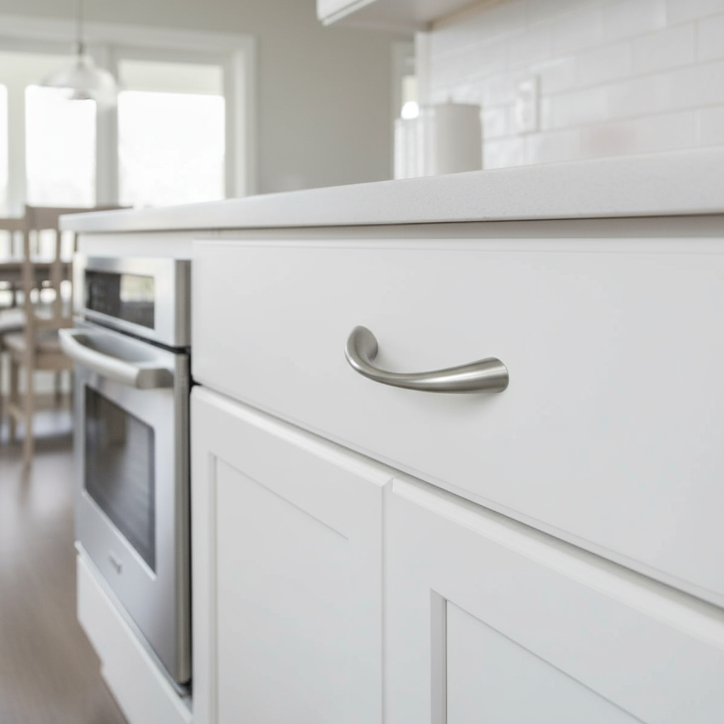 Silverline P2009/ P2021/ P2022 | Contemporary Streamlined Arch Pull C-Pull | Various Sizes & Finishes
