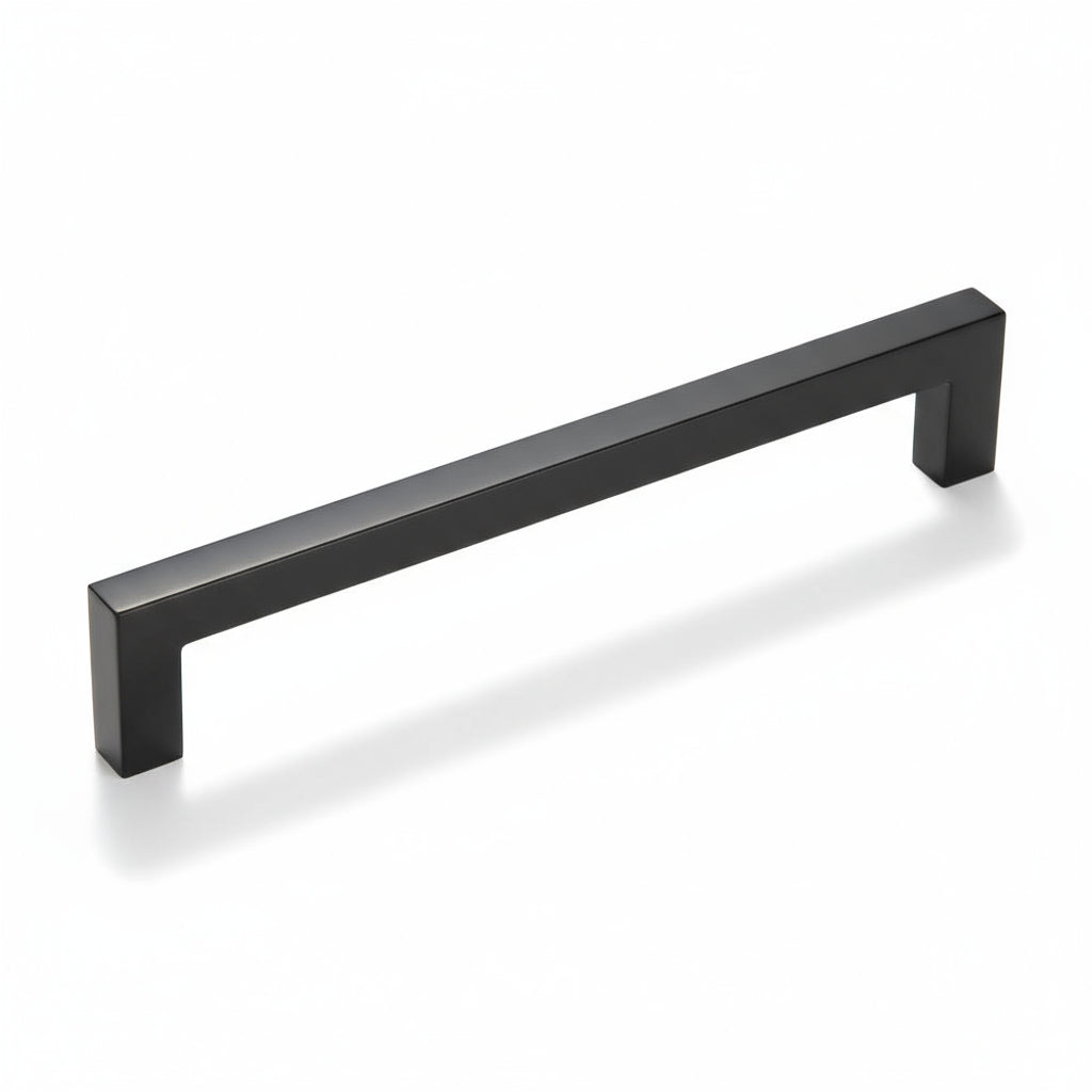 Silverline P2060 | 3/8 in. x 3/8 in. Solid Modern Square Bar Pulls | Various Sizes & Finishes