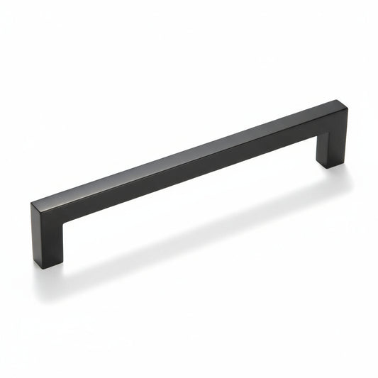 Silverline P2060 | 3/8 in. x 3/8 in. Solid Modern Square Bar Pulls | Various Sizes & Finishes