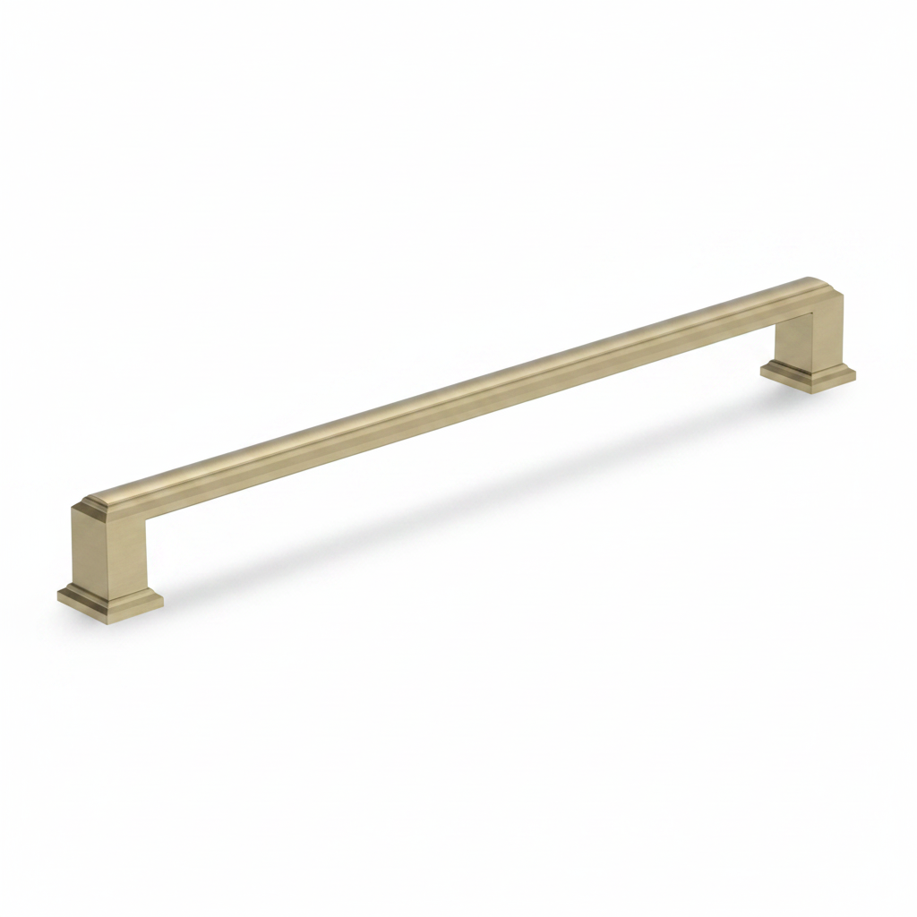 Silverline P2069B | Block Essentials Contemporary Cabinet Bar Pull | Honey Bronze
