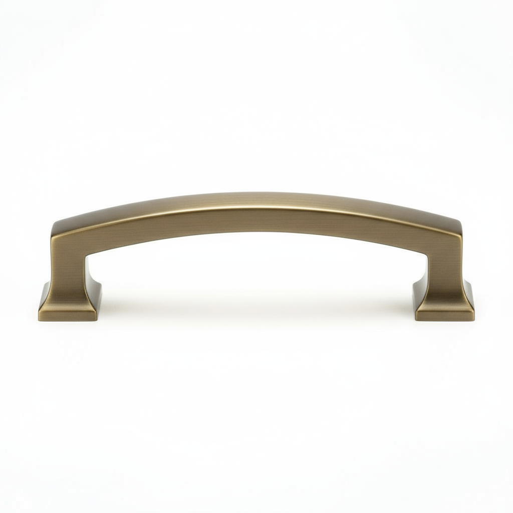 Silverline P2076 | Centers 5-1/16 in. Cabinet Arch Pulls Furniture Pulls in Champagne Bronze