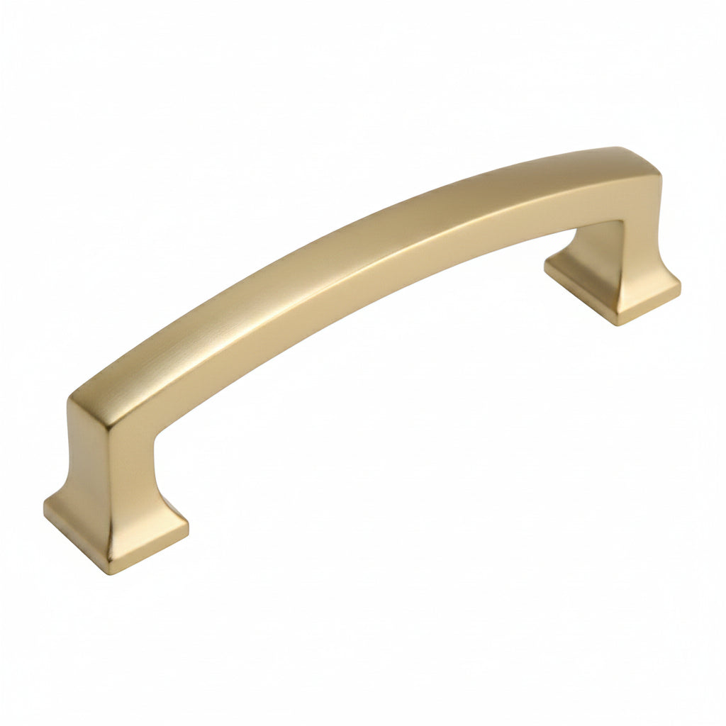 Silverline P2076 | Centers 5-1/16 in. Cabinet Arch Pulls Furniture Pulls | Champagne Bronze/ Honey Bronze