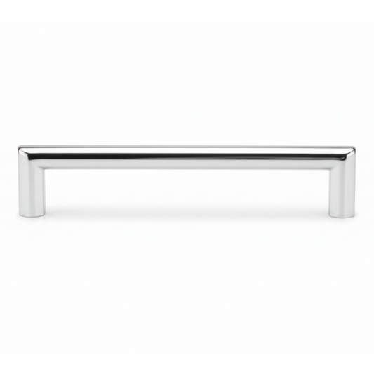 Silverline P2078 | Centers 5-1/16 in. Sleek Essentials Cabinet Bar Pulls in Polished Chrome