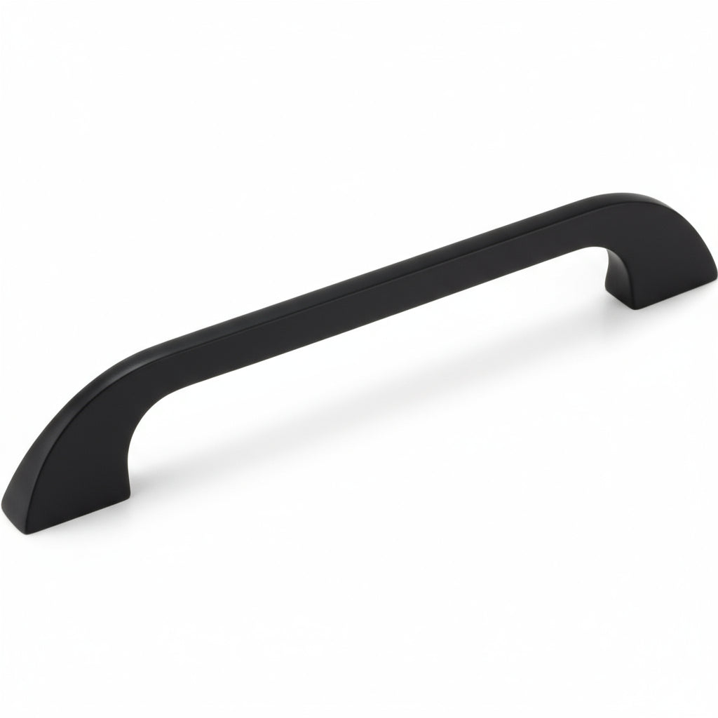 Silverline P2591 | Centers 6 in. Cabinet Arch Pulls Bar Pulls in Matte Black