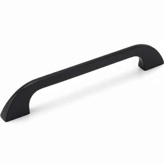 Silverline P2591 | Centers 6 in. Cabinet Arch Pulls Bar Pulls in Matte Black