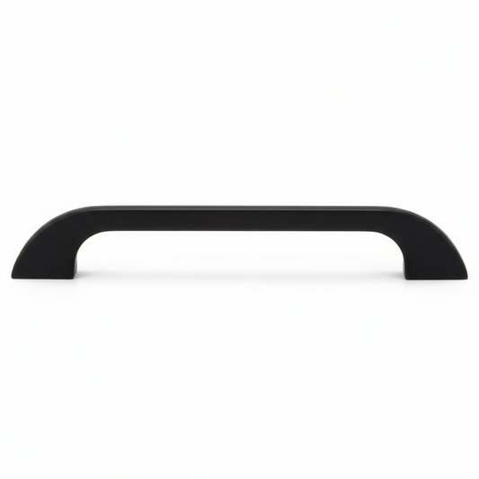 Silverline P2591 | Centers 6 in. Cabinet Arch Pulls Bar Pulls in Matte Black
