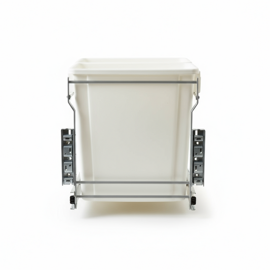 Silverline POBD020 & POBD020-PRO | Side-Mount Double Bin Trash Pullout Systems for B18 Cabinets