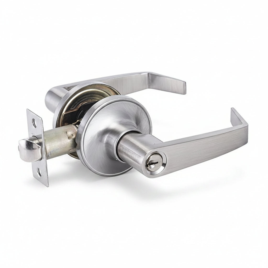 STG Rosemead Collection | Grade 3 Door Lever | Privacy, Passage & Entrance | Satin Chrome