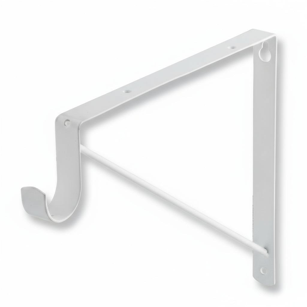 Silverline SB01 | Heavy Duty Shelf & Rod Support Bracket (Set of 6)
