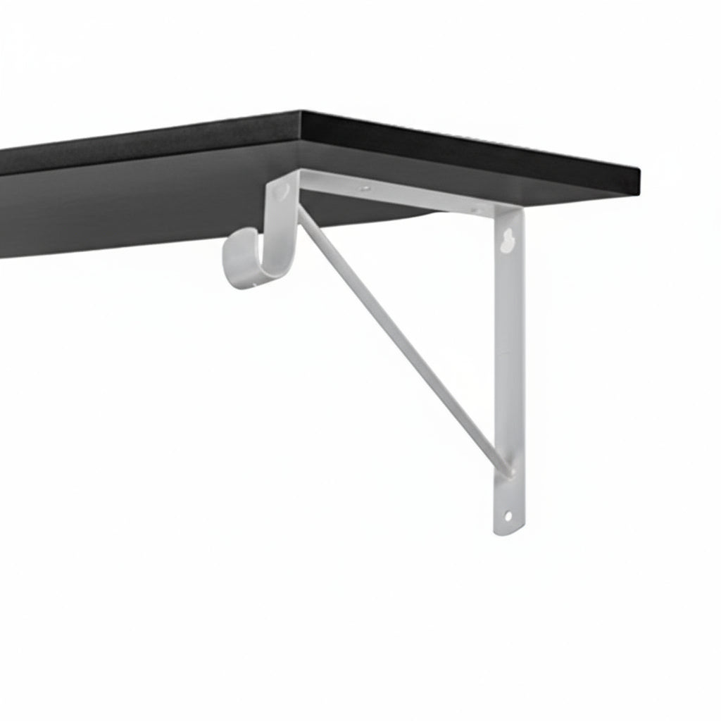 Silverline SB01 | Heavy Duty Shelf & Rod Support Bracket (Set of 6)