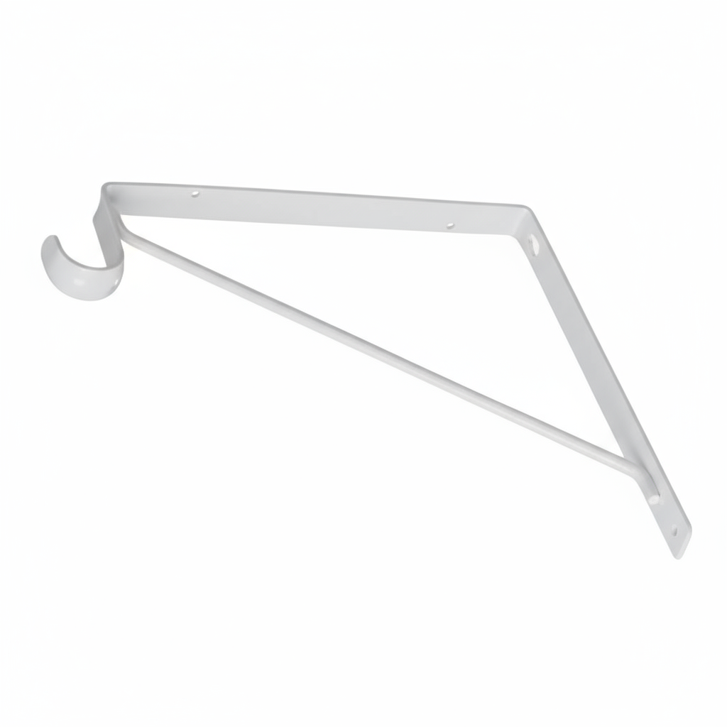 Silverline SB01 | Heavy Duty Shelf & Rod Support Bracket (Set of 6)