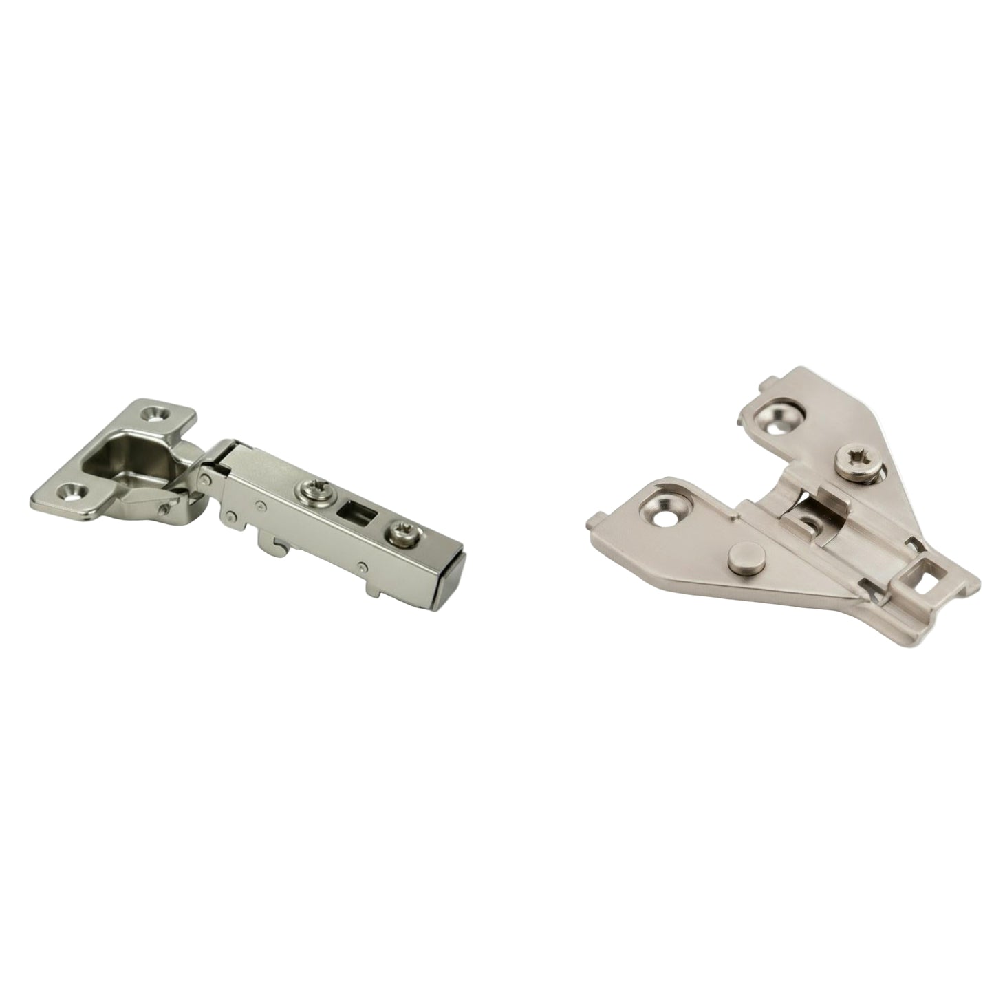 Silverline SCHC35110F | 110° Opening Soft-Close European Full Overlay Hinge for Framed Cabinets (Set of 2)