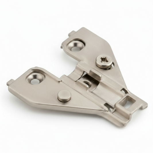 Face Frame Plate, Adjustable, Zinc