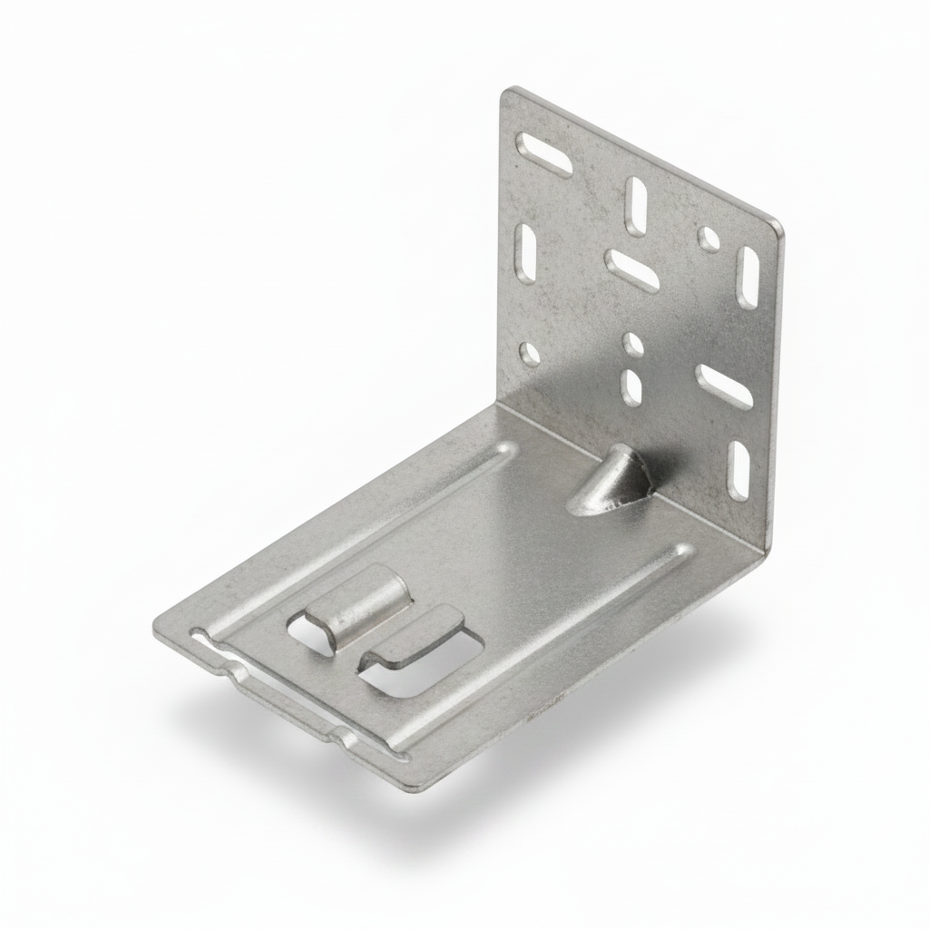 Silverline Steel Rear-Mounting Brackets for Undermount Slides (Set of 6 Pairs)