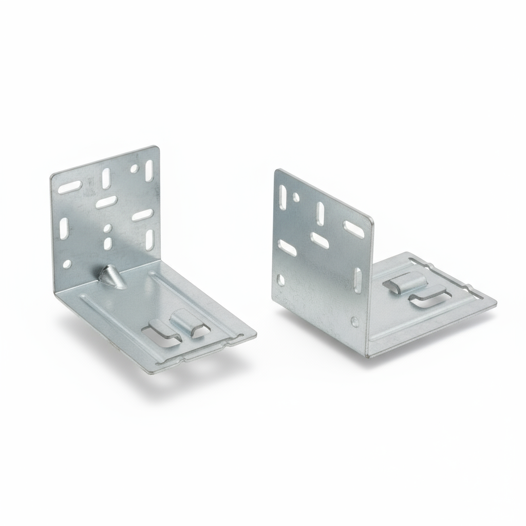 Silverline Zinc Rear-Mounting Brackets for Undermount Slides