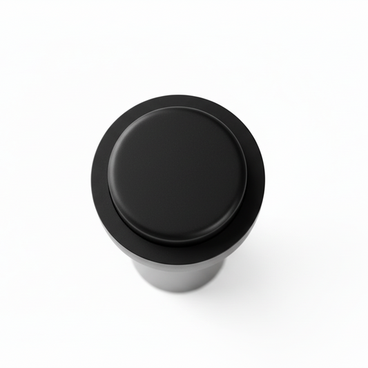 Silverline DS15 | Solid Stainless-Steel 201 Exterior Doorstop in Matte Black