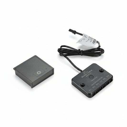 Wireless Sensor Switches for Cabinet Lighting | Door, PIR, Touch Dimmer & Hand Wave Emitters