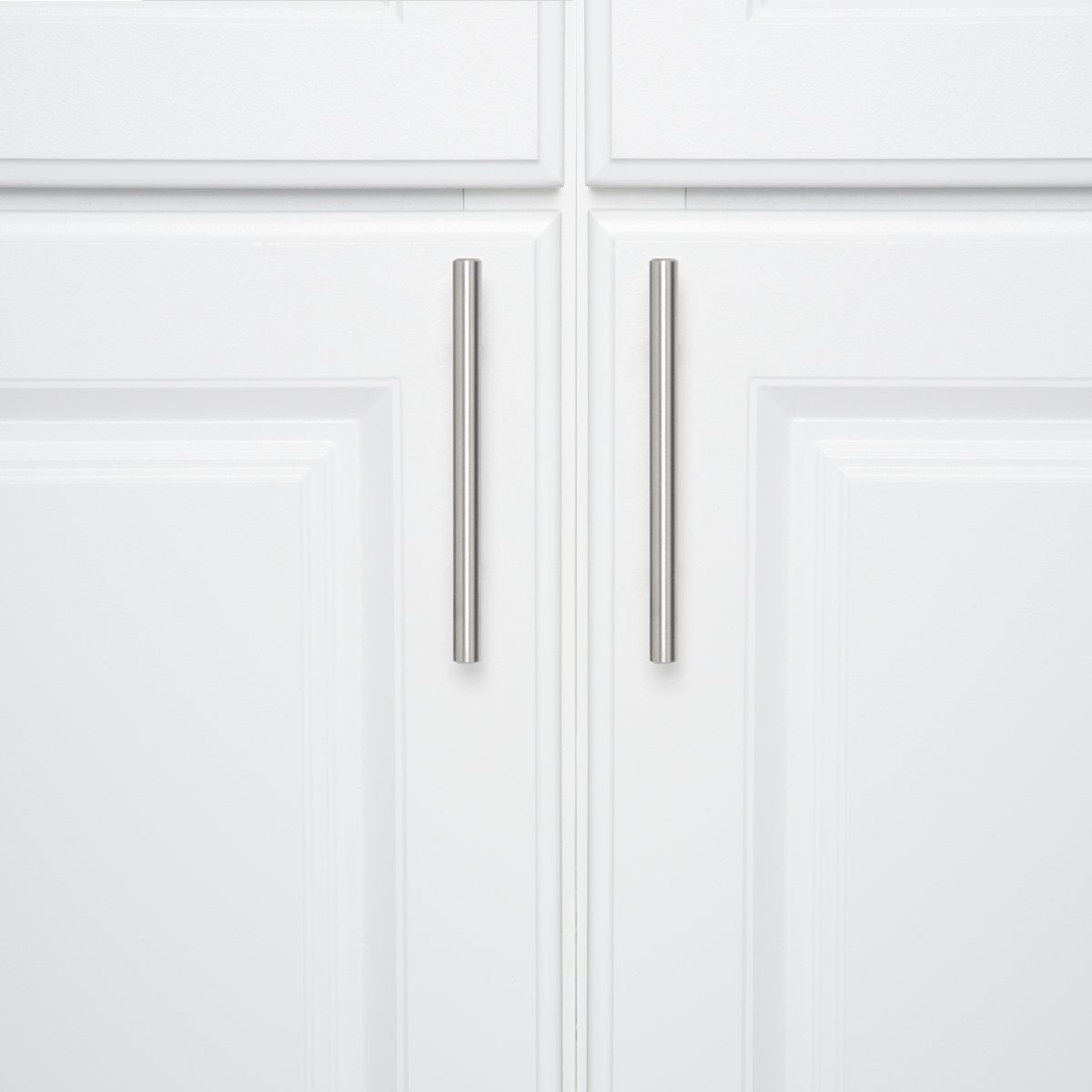 T Bar Pull Cabinet Hardware Handle Brushed Satin Nickel Euro Style - amerfithardware