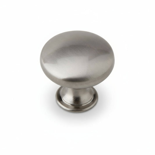 Silverline A2013 | Diameter 1-1/8" Solid Classic Contemporary Round Cabinet Knob | Various Finishes