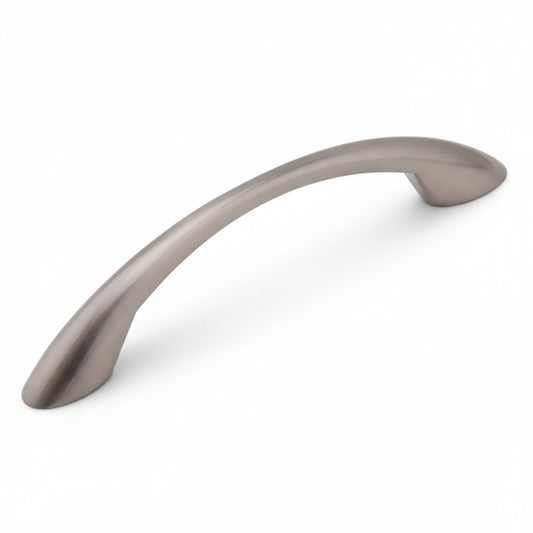 Silverline A2017 | Centers 3-3/4 in. Solid Ultra-Minimal Arch Pulls | Various Finishes