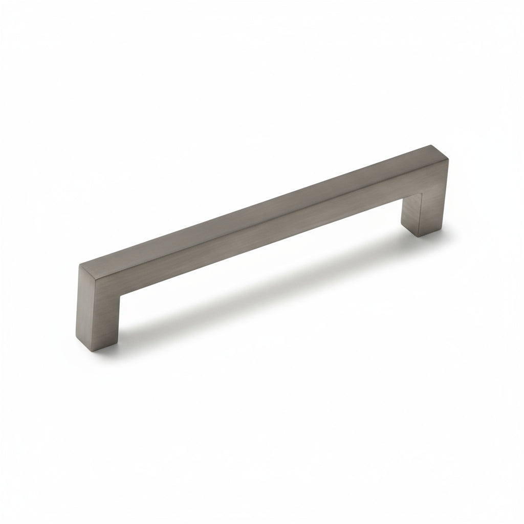 Silverline A2060 | 3/8 in. x 3/8 in. Solid Contemporary Modern Square Bar Pulls | Various Sizes & Finishes