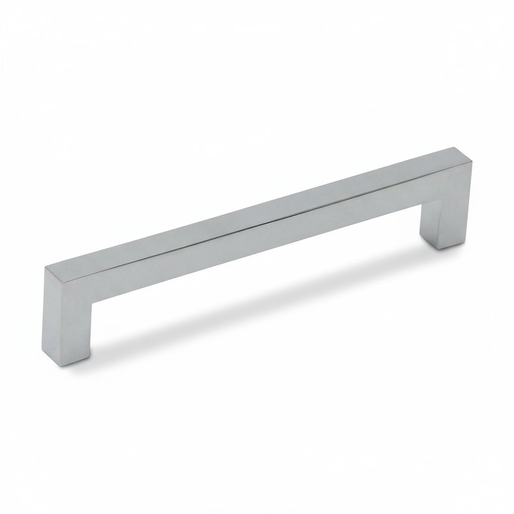 Silverline A2060 | 3/8 in. x 3/8 in. Solid Contemporary Modern Square Bar Pulls | Various Sizes & Finishes