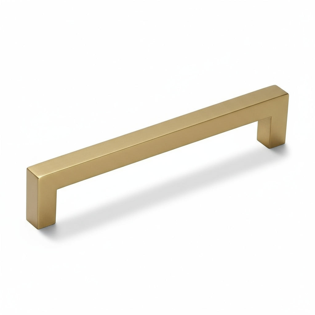 Silverline A2060 | 3/8 in. x 3/8 in. Solid Contemporary Modern Square Bar Pulls | Various Sizes & Finishes
