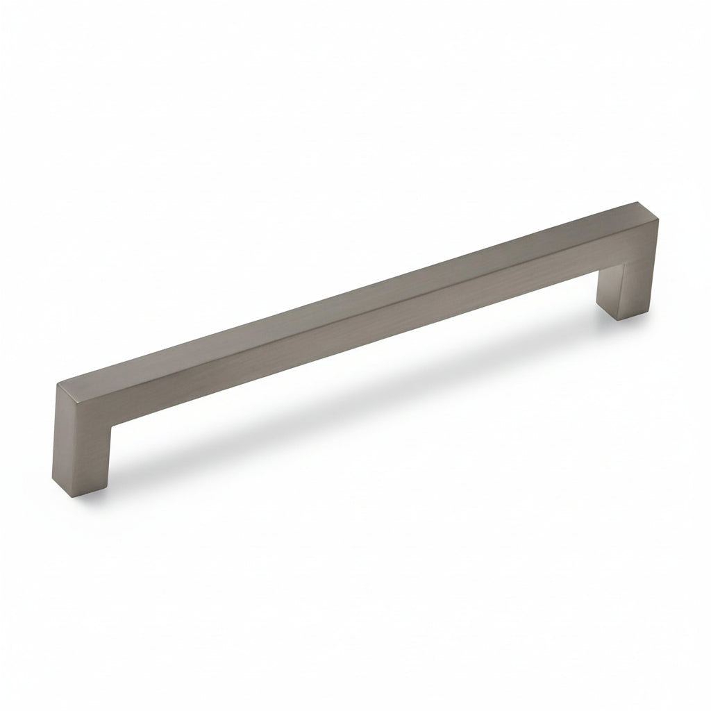 Silverline A2060 | 3/8 in. x 3/8 in. Solid Contemporary Modern Square Bar Pulls | Various Sizes & Finishes