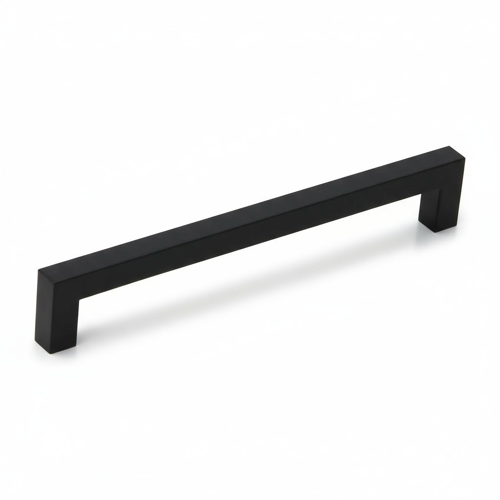 Silverline A2060 | 3/8 in. x 3/8 in. Solid Contemporary Modern Square Bar Pulls | Various Sizes & Finishes