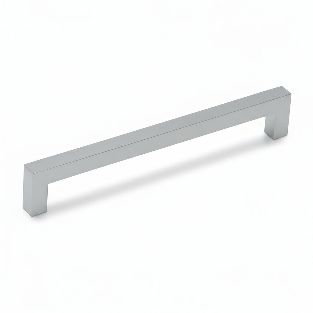 Silverline A2060 | 3/8 in. x 3/8 in. Solid Contemporary Modern Square Bar Pulls | Various Sizes & Finishes
