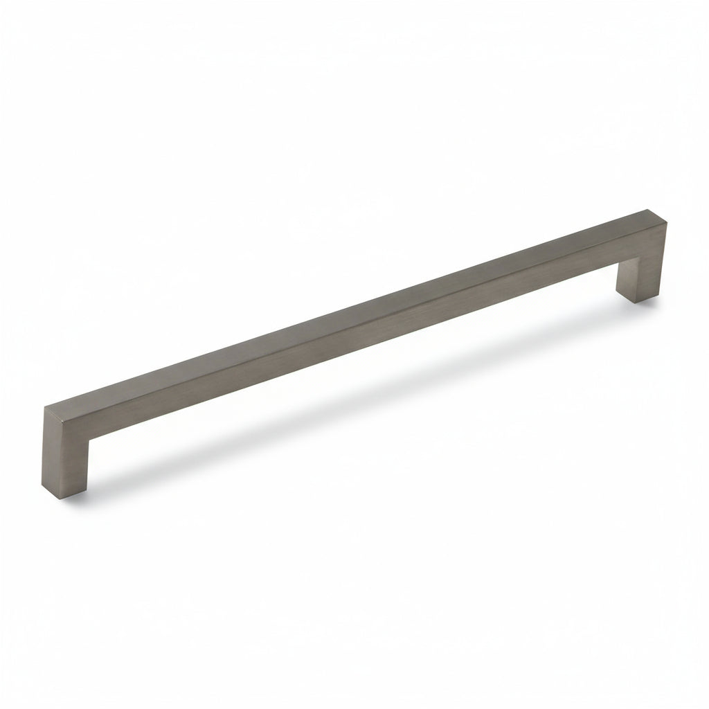 Silverline A2060 | 3/8 in. x 3/8 in. Solid Contemporary Modern Square Bar Pulls | Various Sizes & Finishes