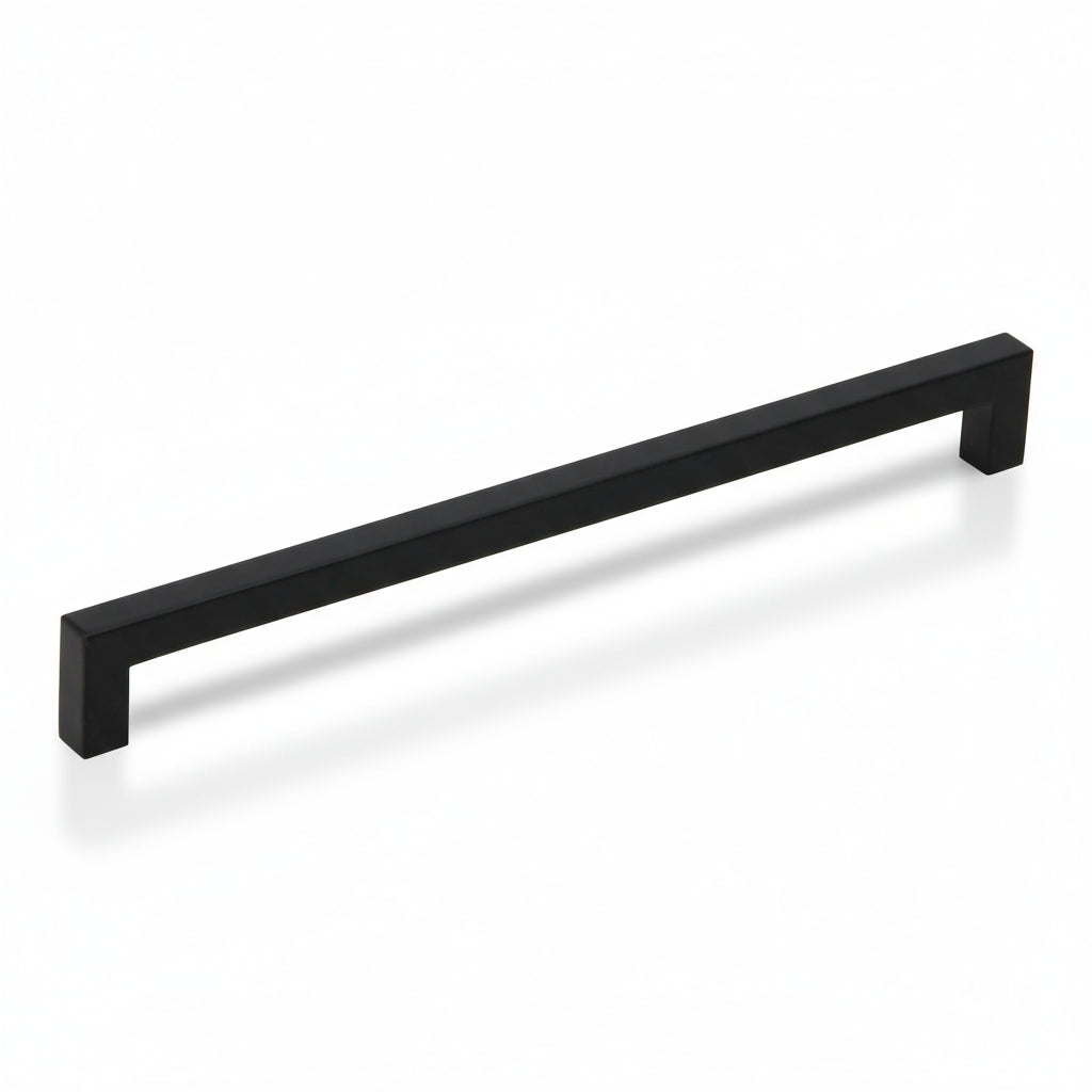 Silverline A2060 | 3/8 in. x 3/8 in. Solid Contemporary Modern Square Bar Pulls | Various Sizes & Finishes